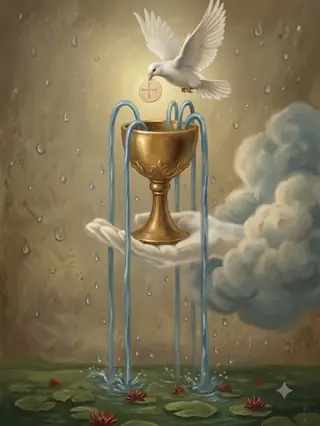 컵 에이스 카드 그림